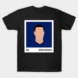 César Azpilicueta Minimalistic Camera Film T-Shirt